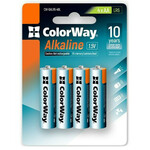 ColorWay Alkalne baterije AA/ 1,5 V/ 4 kosi v pakiranju/ Blister