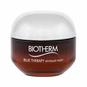 Biotherm Blue Therapy Amber Algae Revitalize nočna krema za obraz za vse tipe kože 50 ml za ženske