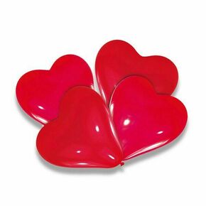 WEBHIDDENBRAND Napihljivi baloni - srce 4 kosi