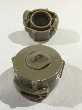 Rezervni deli za Whirlpool Pure-Spa Bubble - osmerokotnik - (5) ventilska kapica osnovne plošče