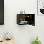 Stenska TV omarica črna 30,5x30x30 cm