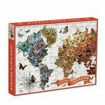 Galison Wendy's Gold Butterfly Migration Puzzle 1000 kosov