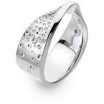Hot Diamonds Srebrn prstan z diamantom Quest DR219 (Obseg 54 mm) srebro 925/1000