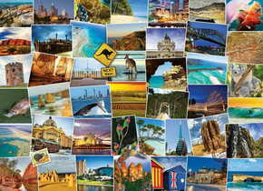 EuroGraphics World Traveler Puzzle - Avstralija 1000 kosov