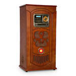 Auna Musicbox jukebox, gramofon, CD predvajalnik, BT, USB, SD, FM tuner, les - Auna