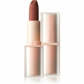 Makeup Revolution Lip Allure Soft Satin Lipstick kremasta šminka s satenastim zaključkom odtenek Chauffeur Nude 3