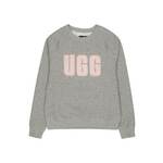 Bluza UGG ženska, - siva. Mikica iz kolekcije UGG. Model izdelan iz tanke, elastične pletenine.