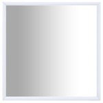 shumee Ogledalo belo 70x70 cm