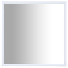 Shumee Ogledalo belo 70x70 cm