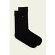 Otroške nogavice Tommy Hilfiger (2-pack) - črna. Visoke nogavice iz kolekcije Tommy Hilfiger. Model izdelan iz elastičnega, enobarvnega materiala. V kompletu sta dva para.