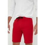 Kratke hlače 4F moški, rdeča barva - rdeča. Kratke hlače iz kolekcije 4F. Model izdelan iz pletenine.