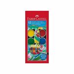 Faber-Castell Faber - Castell Vodne barve 30 mm - 12 barv