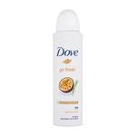 Dove Go Fresh Antiperspirant antiperspirant v pršilu Passion Fruit &amp; Lemongrass 150 ml