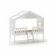 Bela hiška/vzgojna otroška postelja 90x200 cm Housebed - Vipack