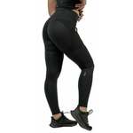 Nebbia High Waist Leggings INTENSE Mesh Black XS Fitnes hlače