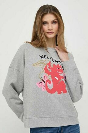 Bombažen pulover Weekend Max Mara ženska