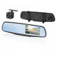 Dvosmerni avto video snemalnik v vzvratnem ogledalu + vzvratna kamera Blow Blackbox DVR F600