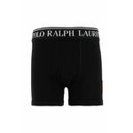 Otroške boksarice Polo Ralph Lauren 2-pack črna barva - črna. Otroški boksarice iz kolekcije Polo Ralph Lauren. Model izdelan iz elastične pletenine. V kompletu sta dva para.
