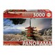Educa Panoramska sestavljanka Mount Fuji, Japonska 3000 kosov