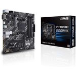 Asus Prime B550M-K matična plošča, Socket AM4, AMD B550, 2x DDR4/4x DDR4, max. 128 GB/max. 64 GB, ATX/mATX, AGP