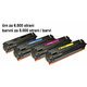 FENIX komplet 4 tonerjev CRG046H(XL) Bk + C + M + Y za za Canon i-SENSYS LBP653Cdw, LBP654Cx, MF732Cdw, MF734Cdw, MF735Cx, črna za 6.500, barvna za 5.000 strani po barvi (XL)