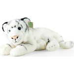 WEBHIDDENBRAND Rappa Plišasti beli tiger, ki leži 36 cm EKOLOŠKO PRIJAZNO
