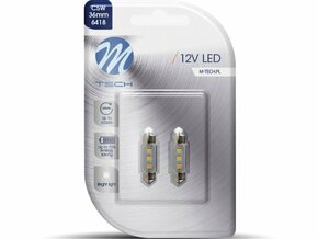 M-Tech LED avtomobilske žarnice Canbus 36mm C5W
