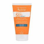 Avéne Sun Fragrance-Free Fluid vodoodporna zaščita pred soncem za obraz za normalno kožo 50 ml unisex