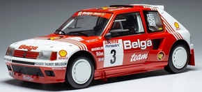 1:18 PEUGEOT 205 T16 #3 BELGA Rallye Ypres 1985 Da