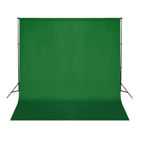 vidaXL Zeleno Platno / Ozadje za Fotografiranje 300 x cm