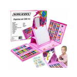 Kruzzel 208 delni umetniški komplet barvic in flomastrov za slikanje