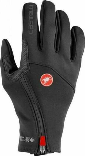Castelli Mortirolo Glove Light Black S Kolesarske rokavice