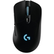 Logitech G703 Lightspeed gaming miška, optični, brezžičen, 25600 dpi, 400 IPS, 10G, 1ms, 1000 Hz, črni