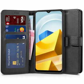 Tech-protect Wallet knjižni usnjeni ovitek za Xiaomi Poco M5
