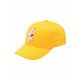 Otroška bombažna bejzbolska kapa Tommy Hilfiger rumena barva - rumena. Otroška kapa s šiltom vrste baseball iz kolekcije Tommy Hilfiger. Model izdelan iz tkanine z nalepko.