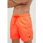Kopalne kratke hlače Superdry oranžna barva - oranžna. Kratke hlače za kopanje iz kolekcije Superdry. Model izdelan iz hitrosušečega materiala.