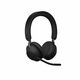 Naglavne slušalke Jabra s stojalom Evolve2 65, Link 380a MS, stereo, črne