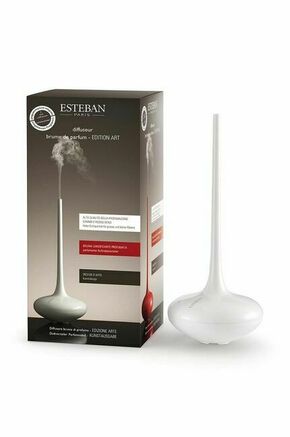 Ultrazvočni difuzor Esteban Art Edition Blanc - bela. Razpršilec za dišave iz kolekcije Esteban. Model izdelan iz umetne snovi in keramike.