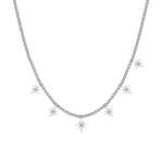Rosato Srebrna ogrlica z obeski Storie RZC035 srebro 925/1000