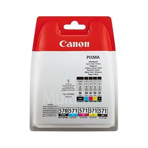 Canon PGI-570 črnilo color (barva)/rumena (yellow)/vijoličasta (magenta)/črna (black)