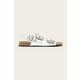 AllSaints sandali ženski usnjeni Staffa Sandal srebrna W044FE.SLV