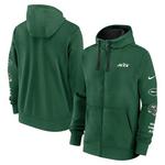 New York Jets Nike Cotton Full-Zip Fleece jopica s kapuco, velikost XL