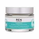 Ren Clean Skincare Clearcalm Invisible Pores Detox Mask čistilna in mat maska za obraz 50 ml za ženske