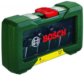 Bosch 6-delni komplet rezkarjev iz karbidne trdine