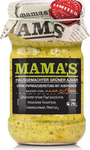 MAMA's Zeleni ajvar - Mild