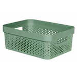 Curver Infinity škatla za shranjevanje, reciklirana plastika, 11 l, zelena
