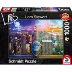 Schmidt Puzzle Dan in noč: New York 1000 kosov