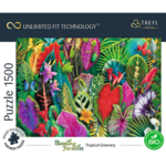 Trefl Puzzle UFT Cvetoči raj: Tropsko zelenje 1500 kosov