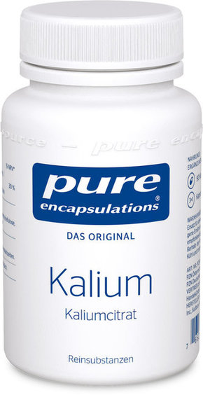 Pure encapsulations Kalij (kalijev citrat) - 90 kapsul