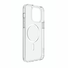 Belkin Belkinovo zaščitno ohišje SheerForce Magnetno protimikrobno zaščitno ohišje za iPhone 14 Pro Max - prozorno